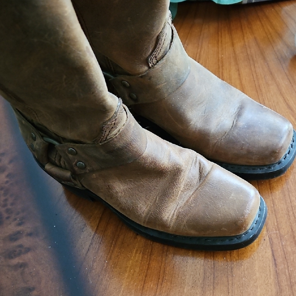 Womens Dingo Brown Heeled Boots